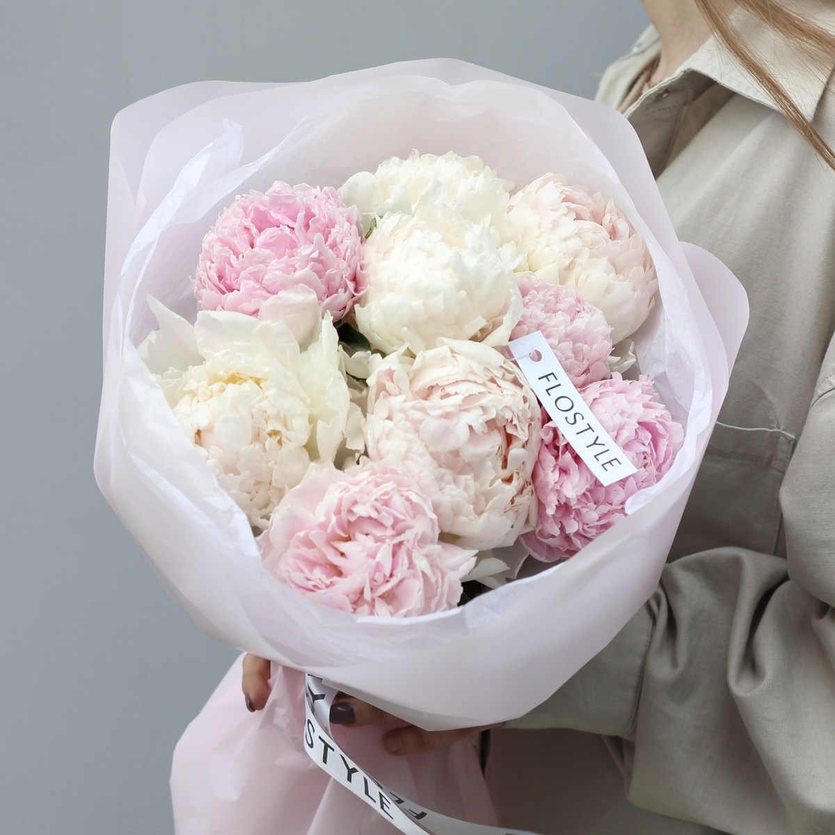 букетиз 9 пионов